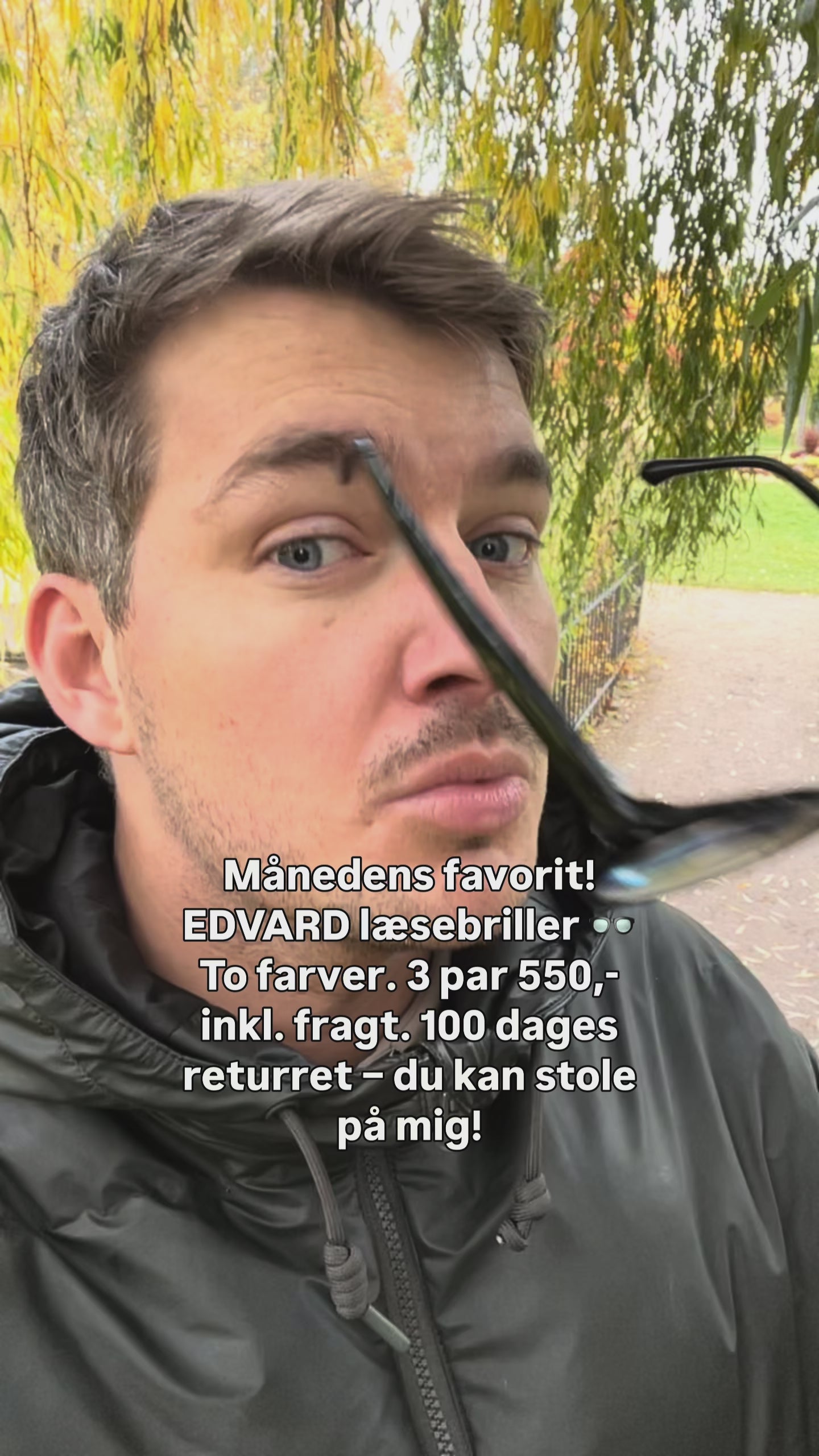 Indlæs video: Jeg har prøvet EDVARD læsebriller, og de er blevet månedens favorit her hos os 👓Fås i to klassiske farver – komfortable, stilfulde og nemme at bruge hver dag. 100 dages returret, så du kan handle helt trygt.